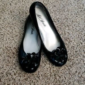 Womens Slip-on Black Shoes